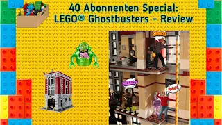 40 subs Special: LEGO® 75827 Ghostbusters Firehouse Headquarters  (including lighting) - Review
