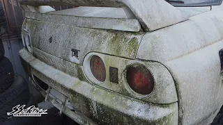 Until the tattered GT-R is restored and reborn as "CARBON R32 GT-R"