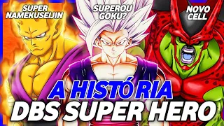 A HISTÓRIA: DRAGON BALL SUPER: SUPER HERO !!! EM 12 MINUTOS