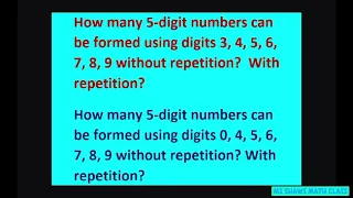 How many 5 digit numbers can be formed from  0, 4, 5, 6, 7, 8, 9 with and without repetition