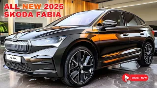First Look! 2025 Skoda Fabia Launched! - Futuristic Exterior and Interior Tech!