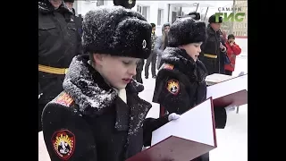 Первокурсники Самарского кадетского корпуса МВД России приняли присягу