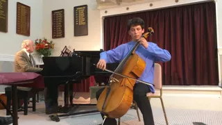 David Popper Hungarian Rhapsody for cello and piano