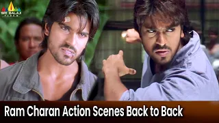 Ram Charan Best Fight Scenes Back to Back | Vol 1 | Chirutha | Telugu Movie Action | Puri Jagannadh