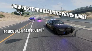 How To Set Up A Realistic Police Chase In BeamNG.drive