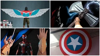 4 Weapons of Avengers | Marvel weapons | Avengers Project DIY