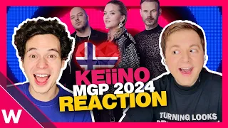 🇳🇴 Melodi Grand Prix 2024: KEiiNO - "Damdiggida" (REACTION)