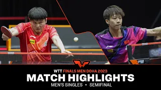 Fan Zhendong vs Lin Gaoyuan | MS SF | WTT Finals Men Doha 2023