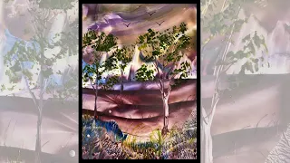 Easy Encaustic Landscape Painting/ Encaustic Painting Techniques