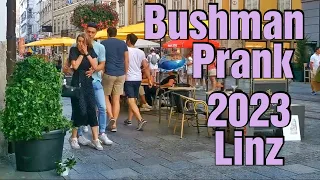 Bushman Prank 2023 Part 3 - Linz (35. Pflasterspektakel) - Best Reactions