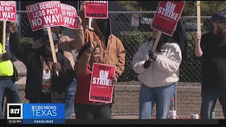 North Texas brewery workers off the job and on the picket lines