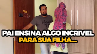 Pai da uma lição em filha mimad@ 🥹