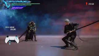 Vergil says "Jackpot" and immediately regrets it