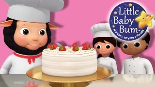 Bake, Bake A Cake | Nursery Rhymes for Babies by LittleBabyBum - ABCs and 123s