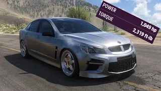 Forza Horizon 5- Hsv Gen-F GTS Burnout Build