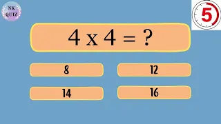 Challenge Yourself: Test your multiplication skills with this 40-question Maths quiz!