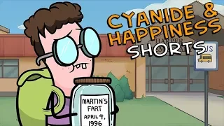 Fart in a Jar Martin - Cyanide & Happiness Shorts