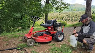 25 Year Old SNAPPER Riding Lawnmower RESTORATION. Will it Mow our Yard?