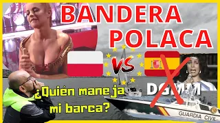 EP33 - PASAR tu barco a BANDERA POLACA es muy fácil y, casi, todo ventajas!