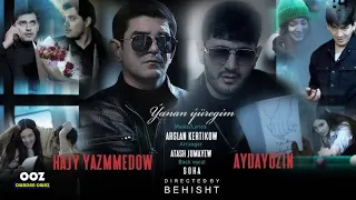 Hajy Yazmammedow & Aydayozin - Yanan Yuregim | 2024 Official Video (Turkmen Klip) turkmen aydymlary