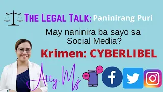 CYBERLIBEL | Cybercrime Prevention Act | R.A. 10175