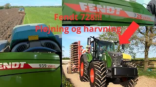 Fendt 728 på prøve og ellers fuld gang i marken | KLF Dansk Landbrug