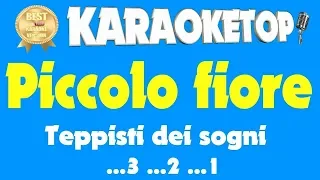 Piccolo fiore - Teppisti dei sogni (Karaoke and Lyric Version) [Audio High Quality]