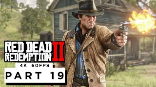 RED DEAD REDEMPTION 2 Walkthrough Gameplay Part 19 - (4K 60FPS) - No Commentary