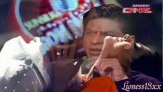 SRK @ Jjhoom India (thinking about Kajol)