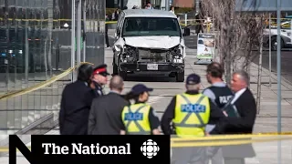 Van attack in Toronto leaves at least 10 dead