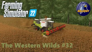 The Western Wilds #32 - Żniwa sorga, nawożenie pól  [Farming Simulator 22]