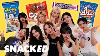 TWICE Break Down Their Favorite Snacks | Snacked