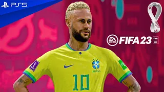 FIFA 23 - Croatia v Brazil - World Cup 2022 Quarter Finals Match | PS5™ [4K60]