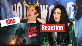 All Friday the 13th Game Kills Reaction