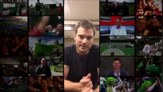 Jamie Dornan - Message for NI Football team on BBC One