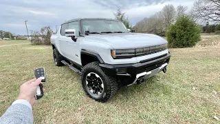 2022 GMC Hummer EV Edition 1 Crew Cab: Start Up, Test Drive, Walkaround, POV and Review