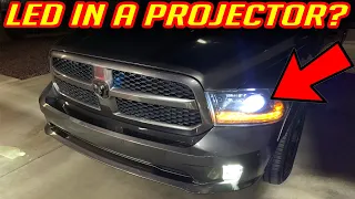 IS IT WORTH PUTTING LED BULBS IN PROJECTOR HEADLIGHTS ? | MUST SEE!