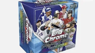 2023 Topps Chrome Sapphire Edition hobby box rip. 🔥Big Hit