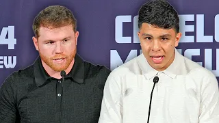 Canelo vs Jaime Munguia - FULL Press Conference & Face Off Video