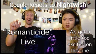 Couple Reacting to Nightwish "Romanticide" Live