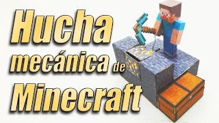 Minecraft mechanical moneybox, how it is done.