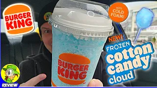 Burger King® FROZEN COTTON CANDY CLOUD Review 🍔👑🥶🍬☁️ Am I On Cloud 9? 🤔 Peep THIS Out! 🕵️‍♂️