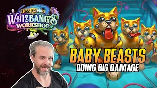 (Hearthstone) NEW SET! Baby Beasts Doing BIG Damage in Whizbang's Workshop