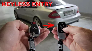 Mercedes Retrofit. Install Intelligent KEYLESS-GO System on Mercedes W211. How to install KEYLESS-GO