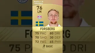 EVOLUTION OF FORSBERG#fifa22🔥🔥🥶🥶🥵🥵