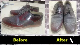 How I Clean MY Shoes / Cleaning Hacks / hush puppies / shoes #Short / how to clean shoes / easy