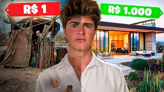 SOBREVIVI: HOTEL DE R$1,00 ❌ HOTEL DE R$1.000!