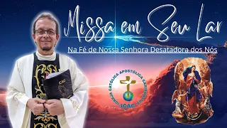 Missa com a Novena de Nossa Senhora Desatadora dos Nós / Segunda feira 26-09-2022