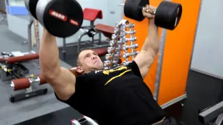 Тренировка груди Сергея Тураева