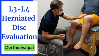L3 L4 Herniated Disc Evaluation